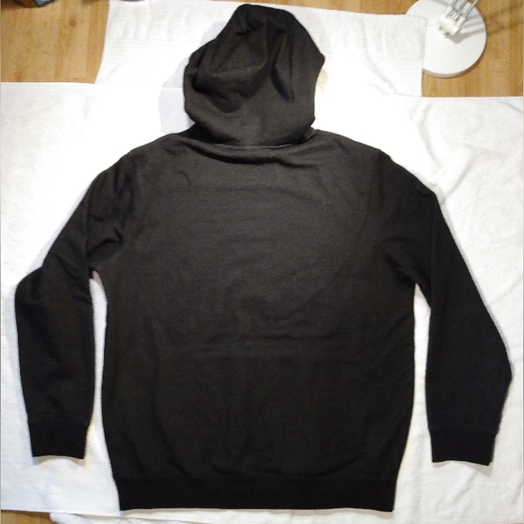 OVO October's Very Own Indigo Dyed Super Heavy Cotton Black Anchor Hoodie XXL - Picture 10 of 11